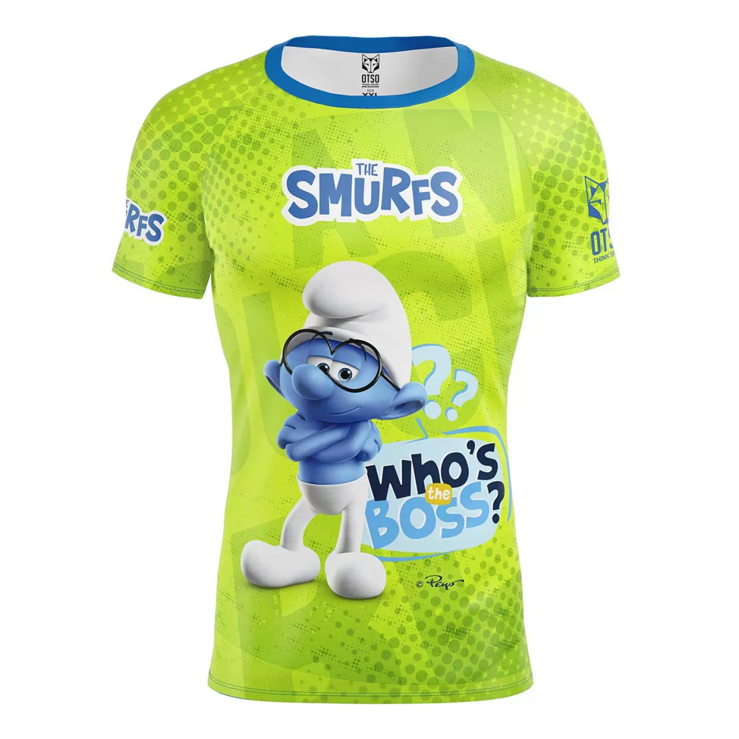 Clearance Camiseta manga corta hombre - Smurfs Boss Hombre Camisetas Manga Corta Hombre