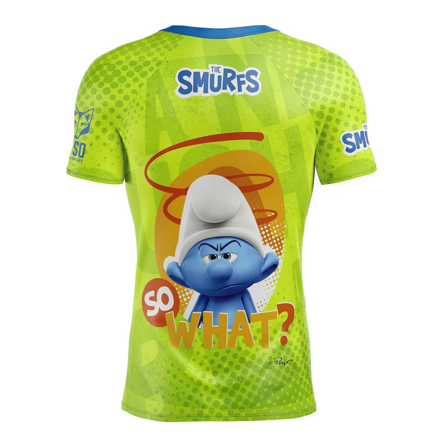 Clearance Camiseta manga corta hombre - Smurfs Boss Hombre Camisetas Manga Corta Hombre