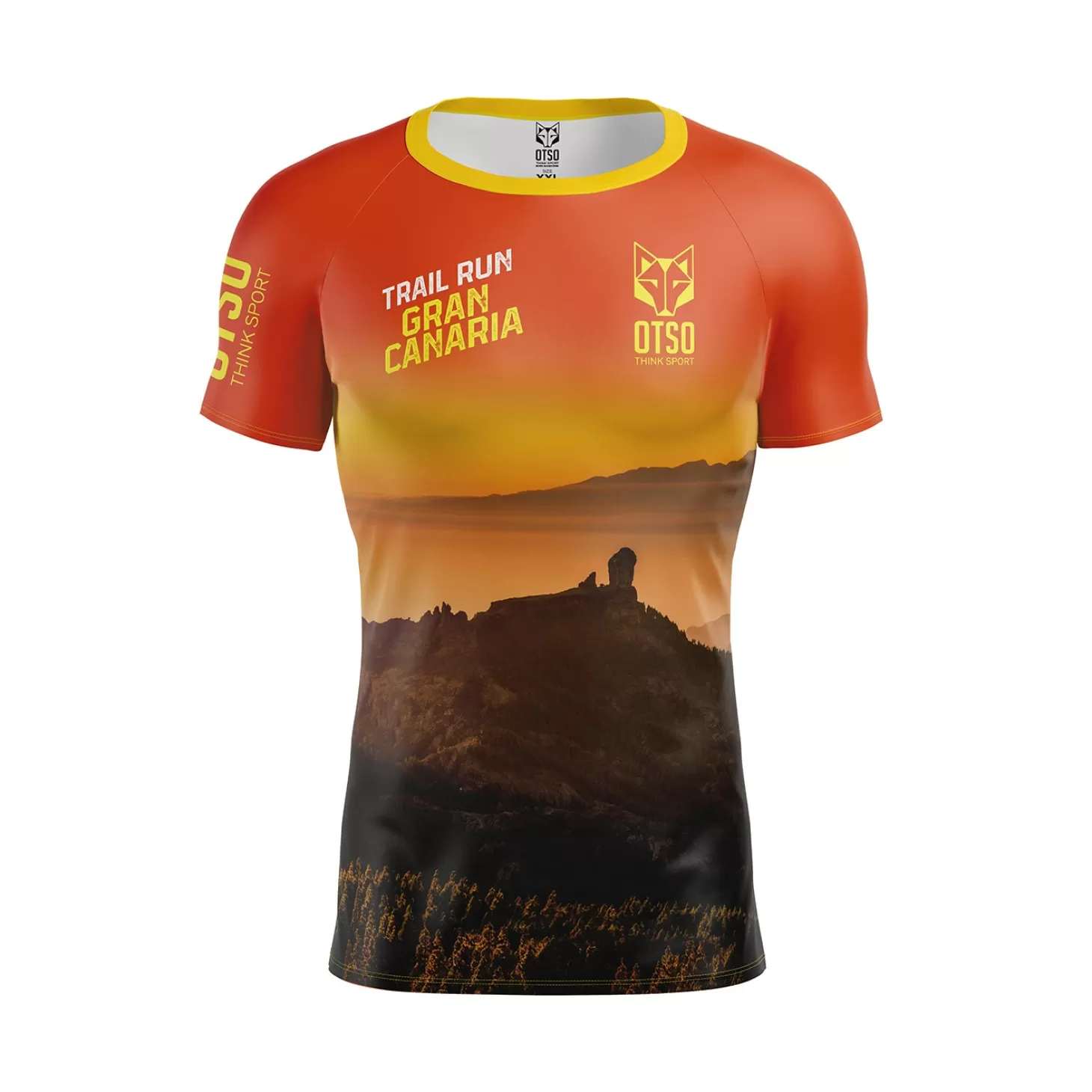 Hot Camiseta manga corta hombre - Trail Run Gran Canaria 2024 (Outlet) Hombre Camisetas Manga Corta Hombre