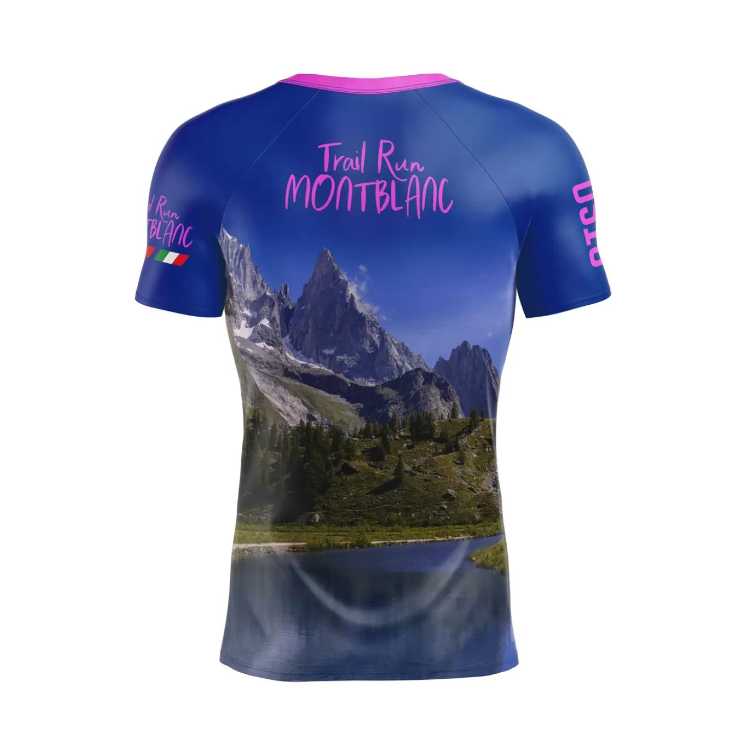 Sale Camiseta manga corta hombre - Trail Run Montblanc 2023 (Outlet) Hombre Camisetas Manga Corta Hombre