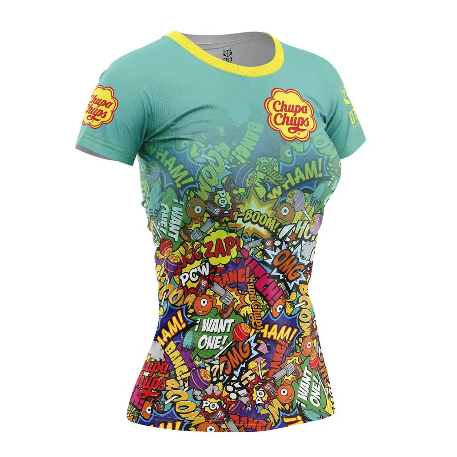 Sale Camiseta manga corta mujer - Chupa Chups Comic Mujer Camisetas Manga Corta Mujer