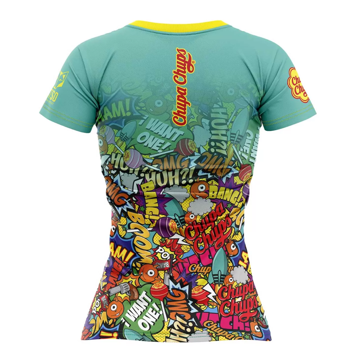 Sale Camiseta manga corta mujer - Chupa Chups Comic Mujer Camisetas Manga Corta Mujer
