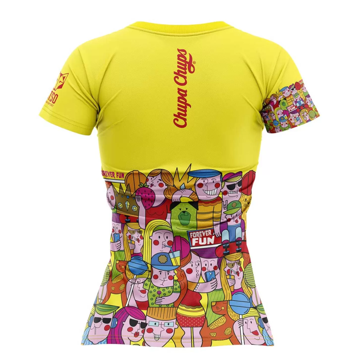 Online Camiseta manga corta mujer - Chupa Chups Forever Fun Mujer Camisetas Manga Corta Mujer