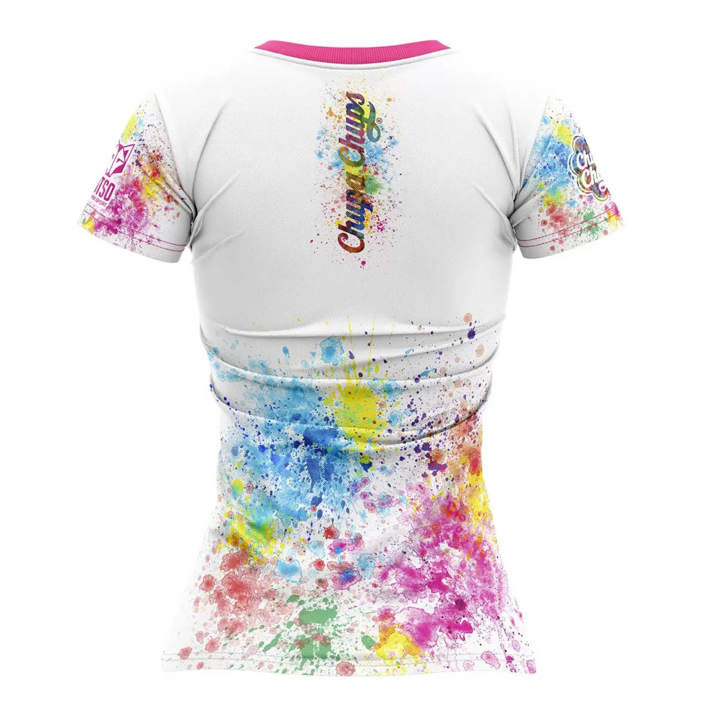 Outlet Camiseta manga corta mujer - Chupa Chups Paint Mujer Camisetas Manga Corta Mujer