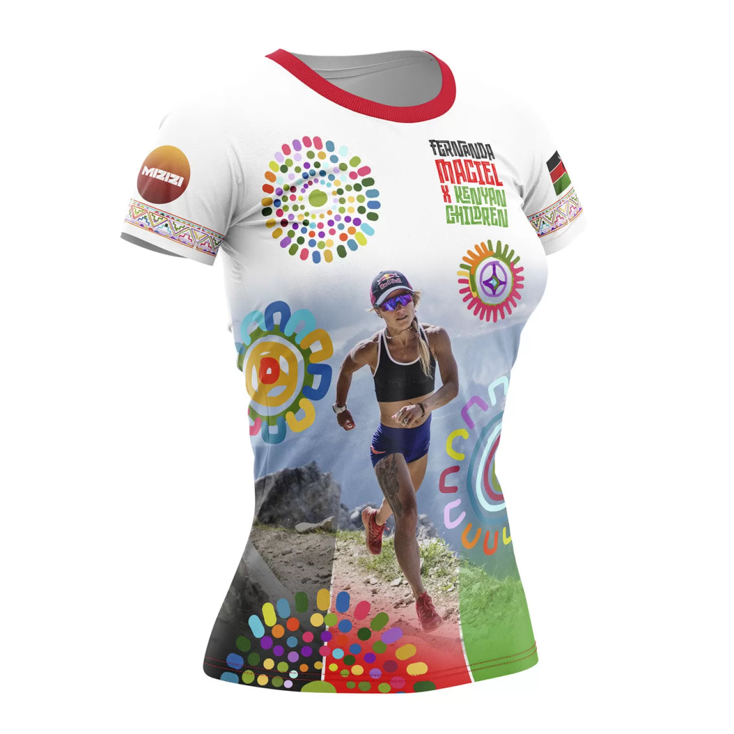 Cheap Camiseta manga corta mujer - Fernanda Maciel & Kenyan Children (Outlet Mujer Camisetas Manga Corta Mujer