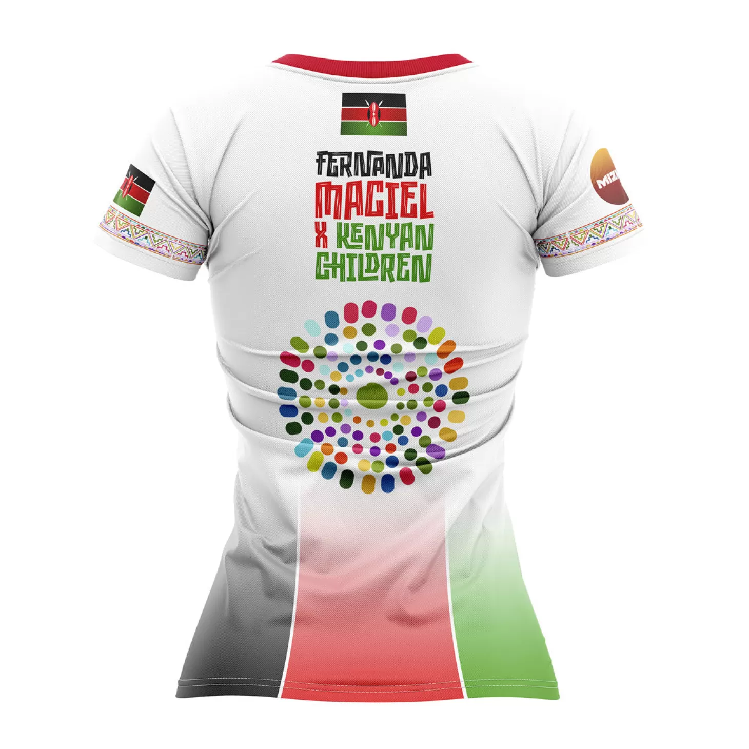 Cheap Camiseta manga corta mujer - Fernanda Maciel & Kenyan Children (Outlet Mujer Camisetas Manga Corta Mujer