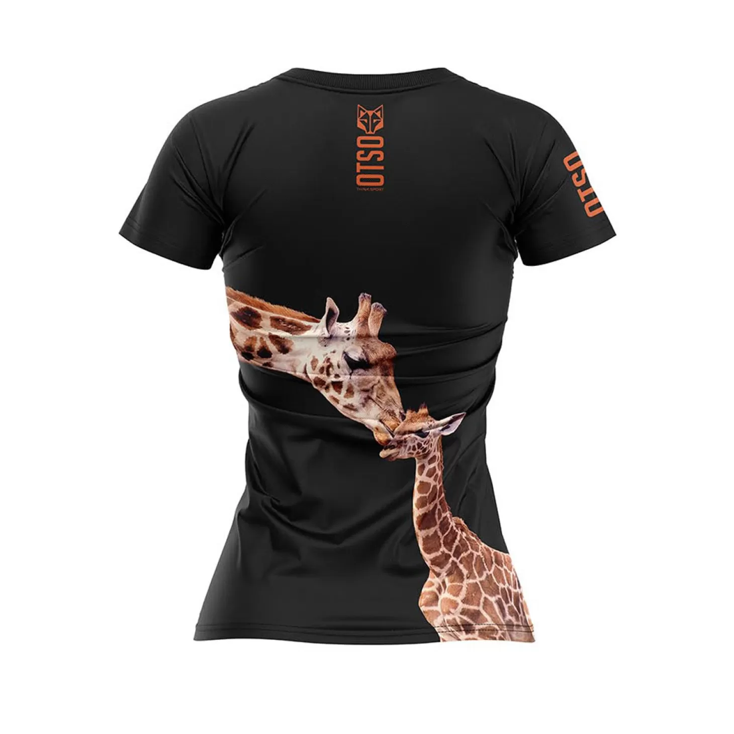 Flash Sale Camiseta manga corta mujer - Giraffe Mujer Camisetas Manga Corta Mujer