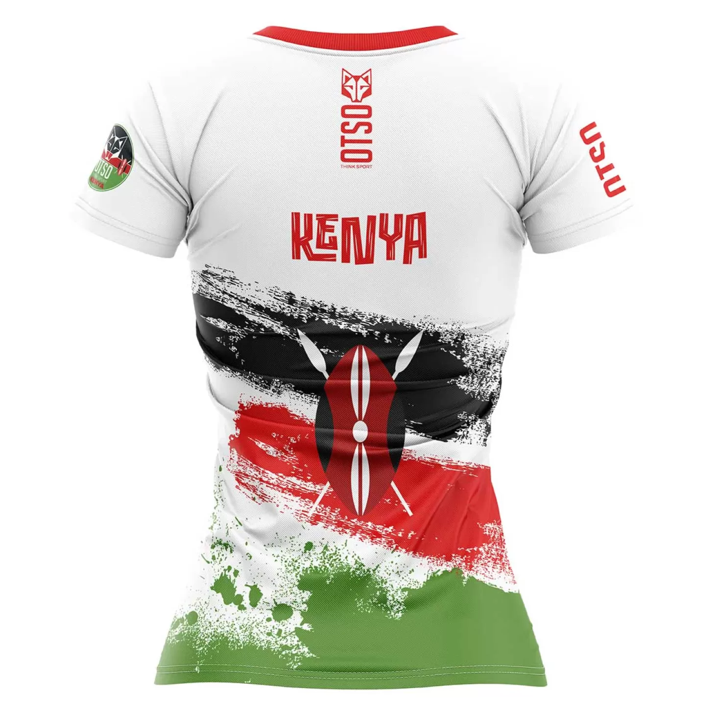Sale Camiseta manga corta mujer - Kimbia Kenya Mujer Camisetas Manga Corta Mujer