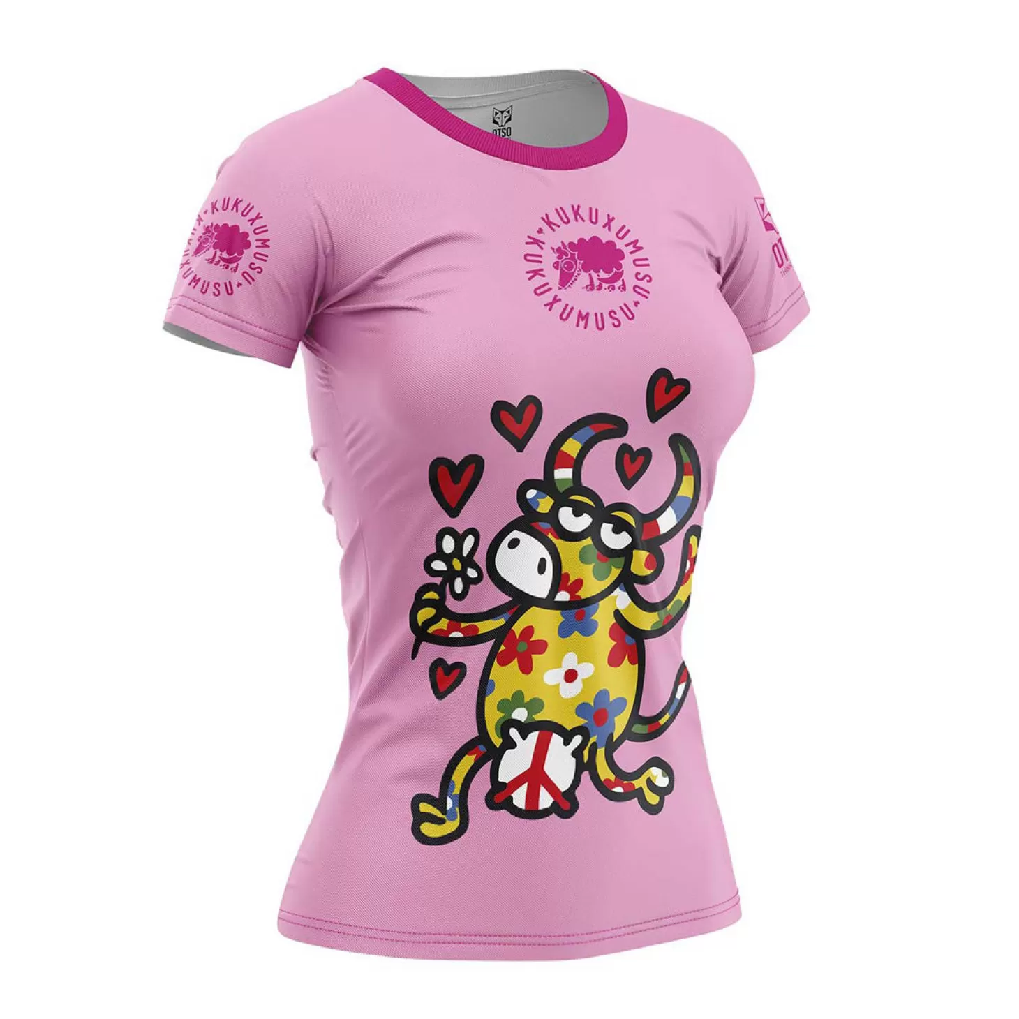 Best Sale Camiseta manga corta mujer - Kukuxumusu Love Mujer Camisetas Manga Corta Mujer