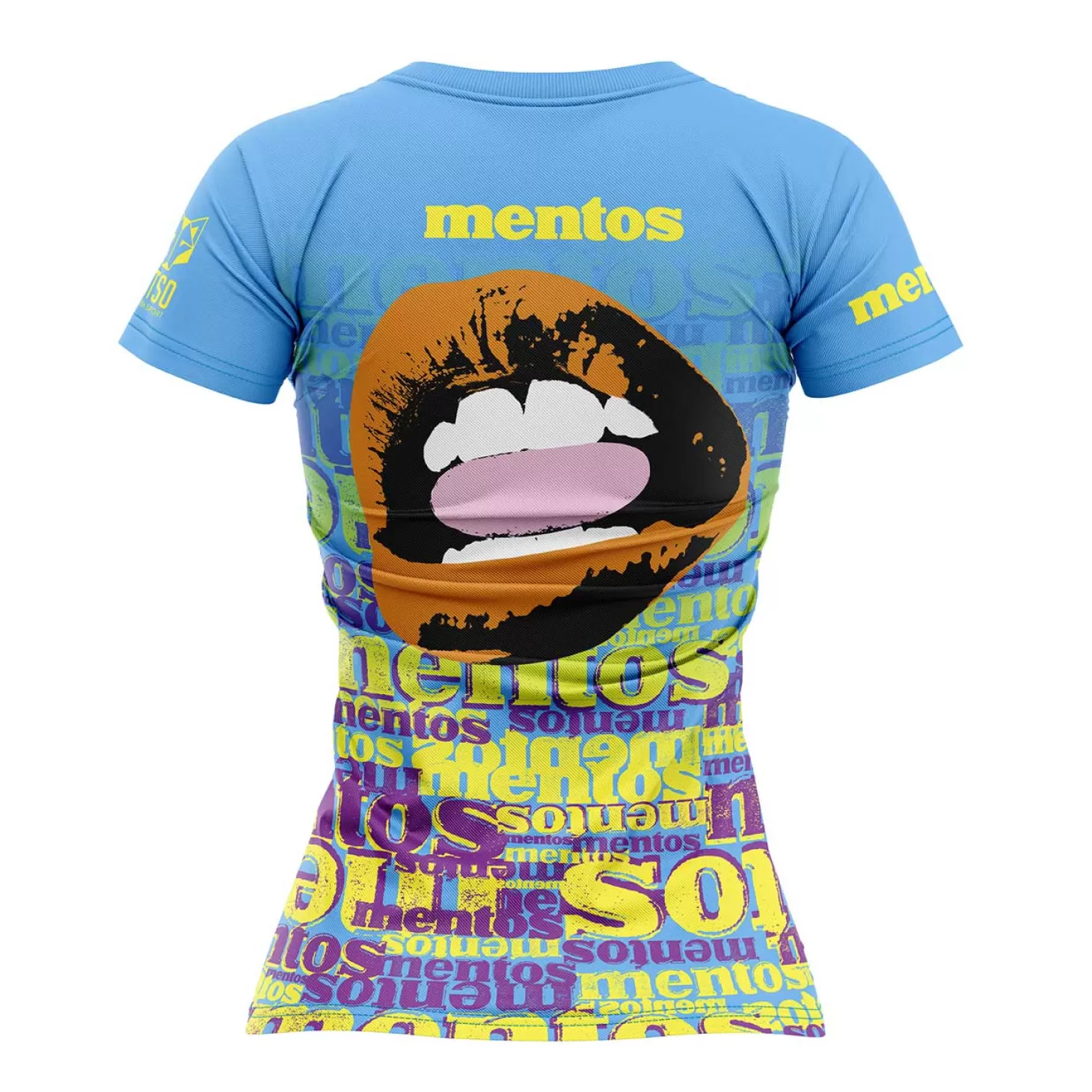Online Camiseta manga corta mujer - Mentos Mouth Mujer Camisetas Manga Corta Mujer