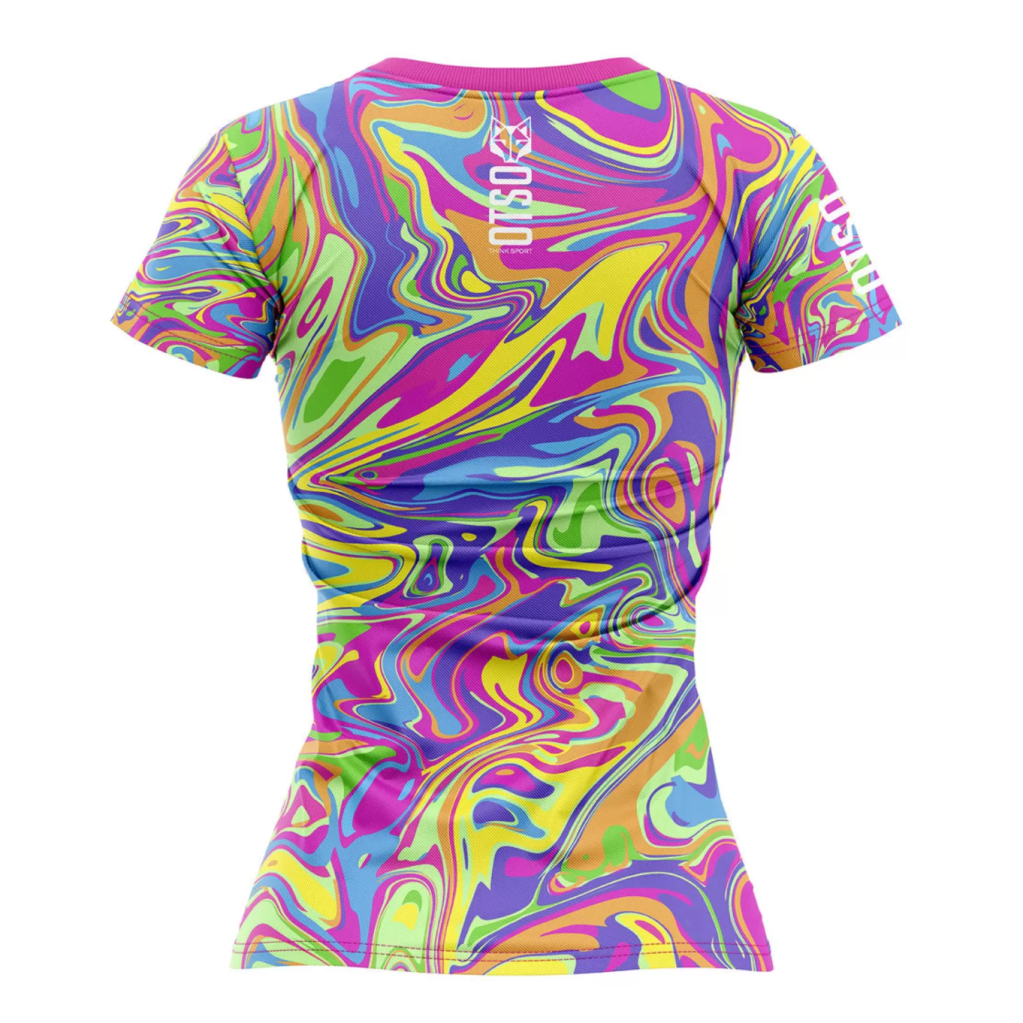 Best Camiseta manga corta mujer - Psychedelic Mujer Camisetas Manga Corta Mujer