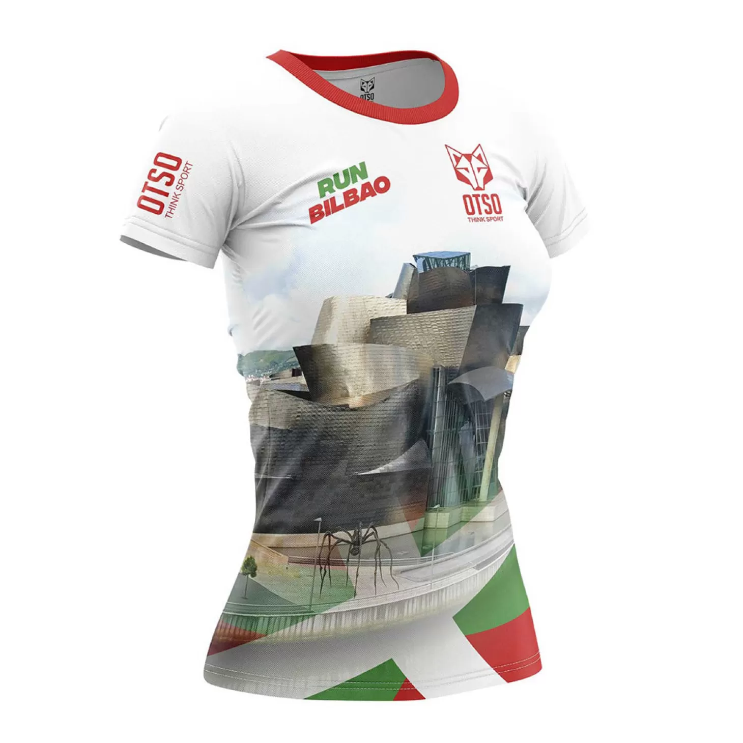 Store Camiseta manga corta mujer - Run Bilbao (Outlet) Mujer Camisetas Manga Corta Mujer