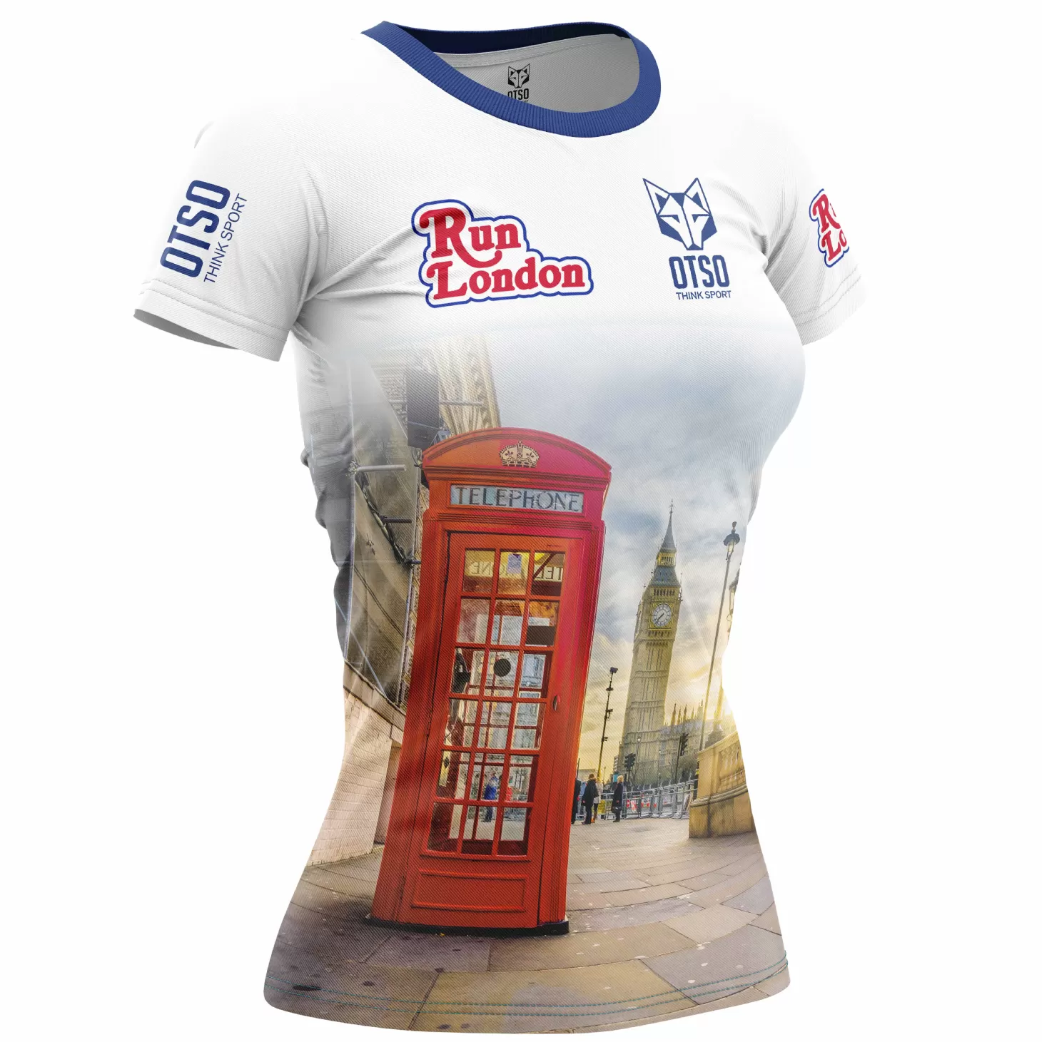 Best Sale Camiseta manga corta mujer - Run London 2024 (Outlet) Mujer Camisetas Manga Corta Mujer