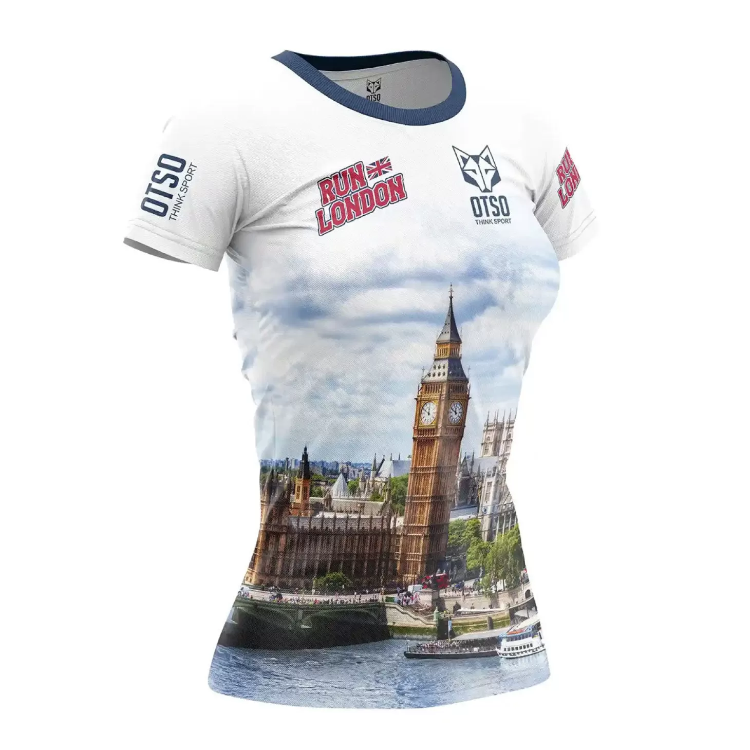 Cheap Camiseta manga corta mujer - Run London (Outlet) Mujer Camisetas Manga Corta Mujer