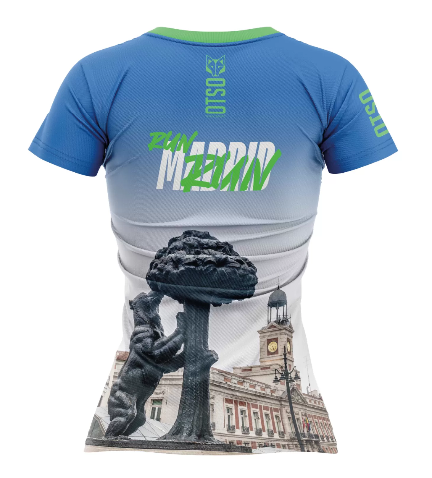 Best Sale Camiseta manga corta mujer - Run Madrid (Outlet) Mujer Camisetas Manga Corta Mujer