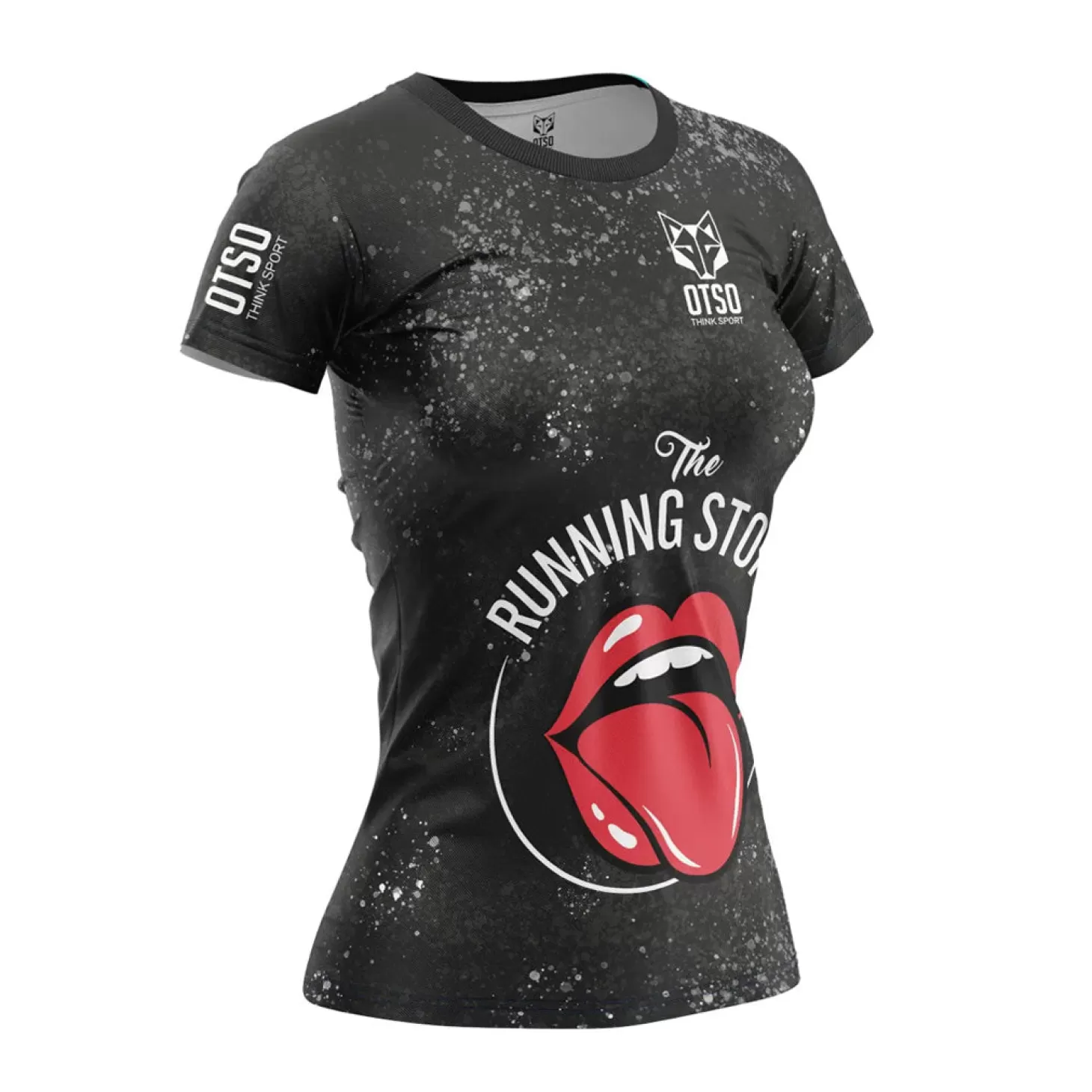 Online Camiseta manga corta mujer - Running Stones Mujer Camisetas Manga Corta Mujer