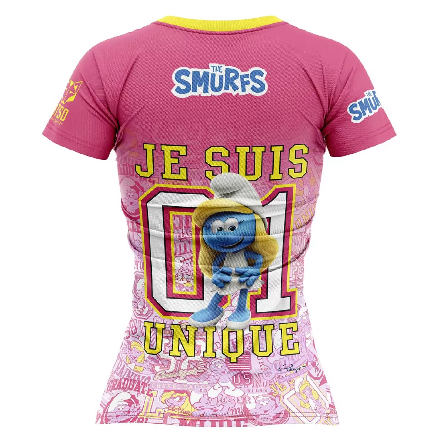Best Sale Camiseta manga corta mujer - Smurfs Hugs Mujer Camisetas Manga Corta Mujer