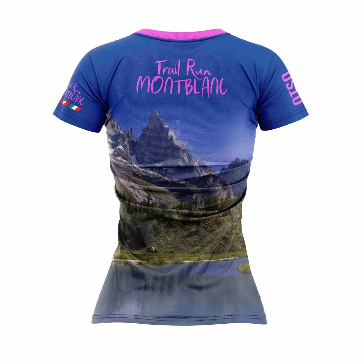 Store Camiseta manga corta mujer - Trail Run Montblanc 2023 (Outlet) Mujer Camisetas Manga Corta Mujer