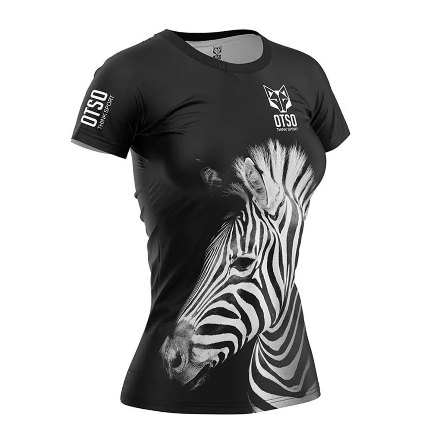 Best Sale Camiseta manga corta mujer - Zebra Mujer Camisetas Manga Corta Mujer