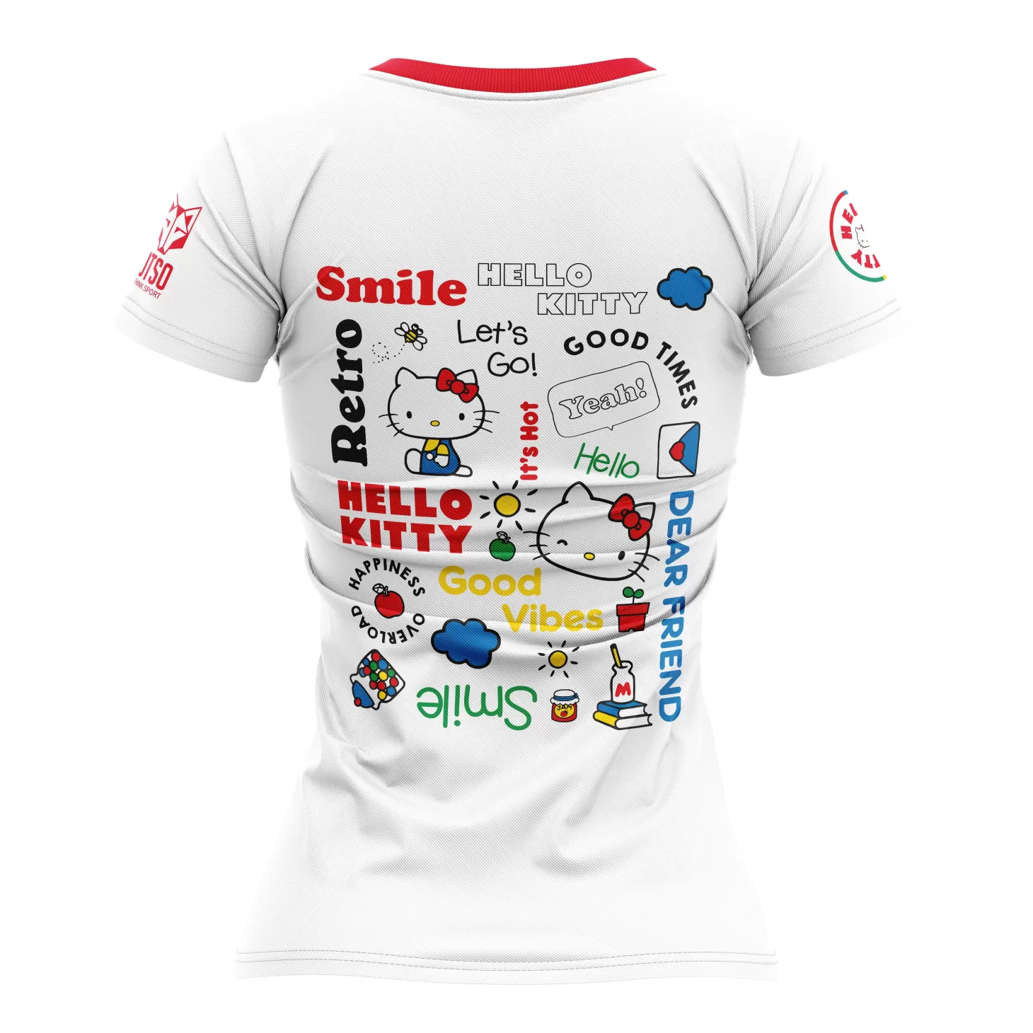 Cheap Camiseta manga corta niña y mujer Hello Kitty Smile - Mujer Camisetas Manga Corta Mujer