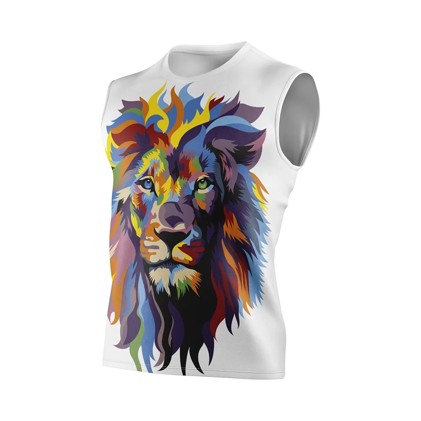 Best Camiseta sin mangas hombre - Be A Lion Hombre Camisetas Sin Manga Hombre Para Running