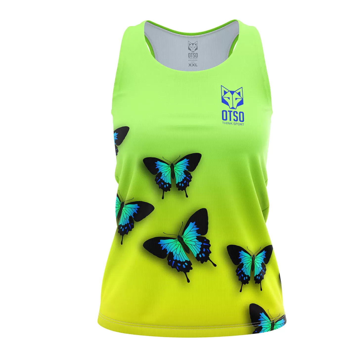Cheap Camiseta sin mangas mujer - Butterfly Mujer Camisetas Sin Manga Mujer