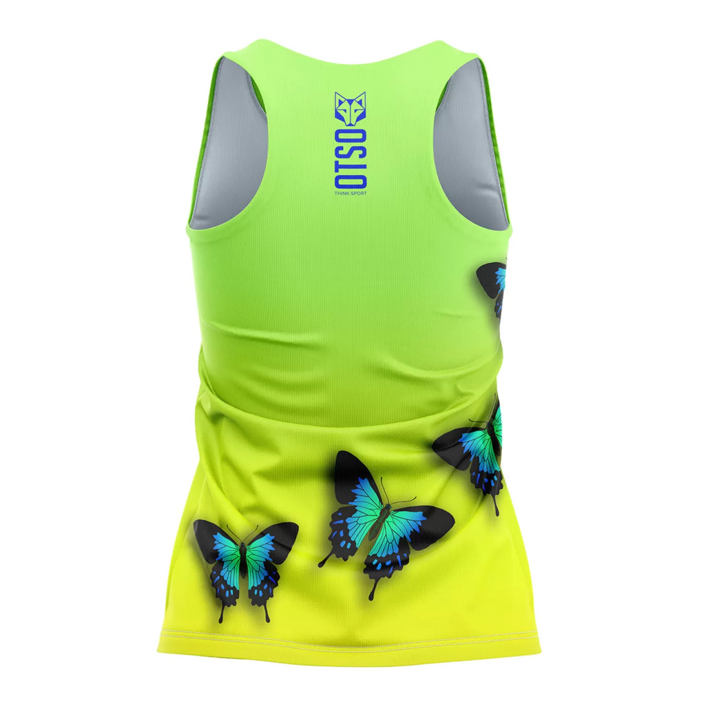 Cheap Camiseta sin mangas mujer - Butterfly Mujer Camisetas Sin Manga Mujer