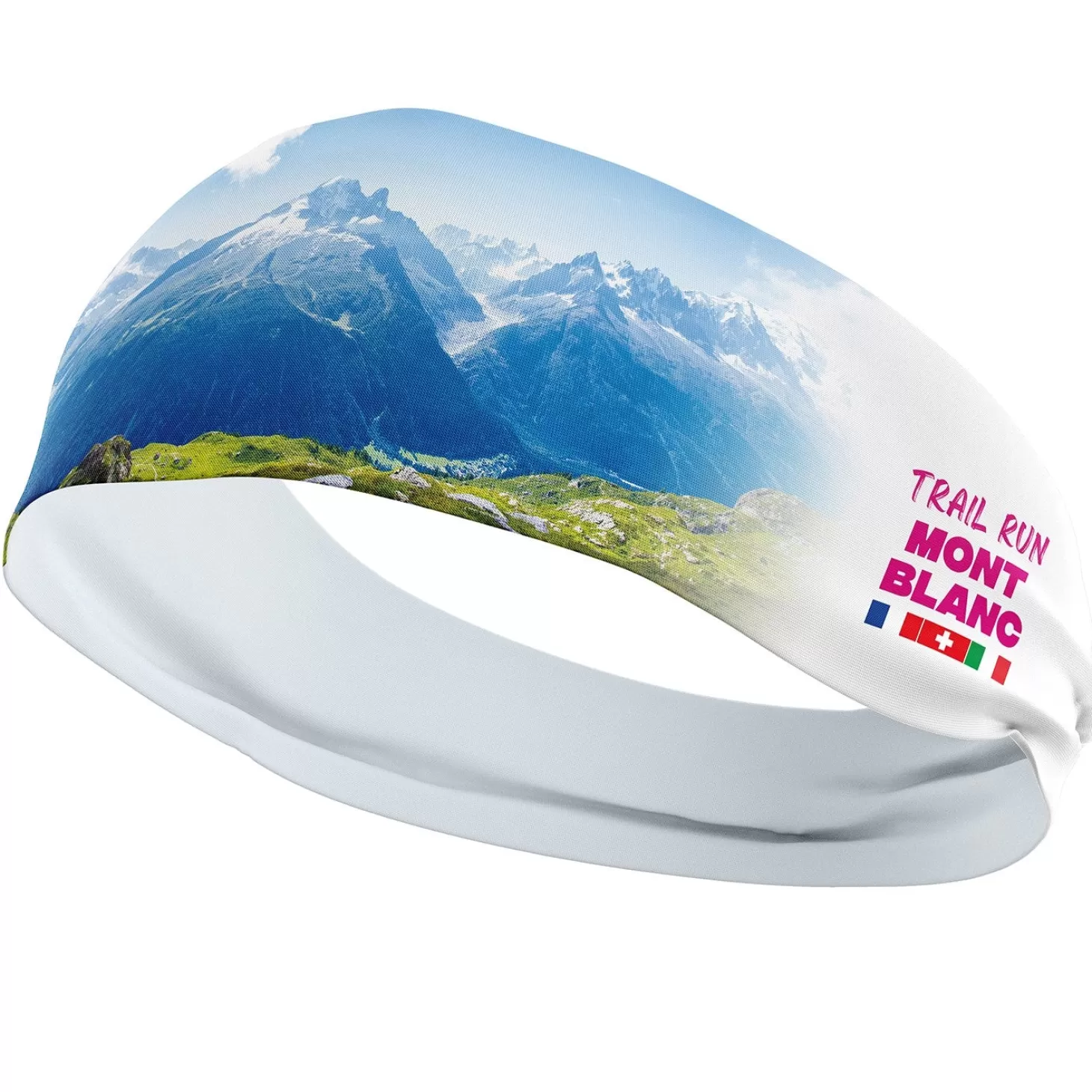 New Cinta de cabeza - Trail Run Montblanc White (Outlet) Cintas De Cabeza | Cintas De Cabeza