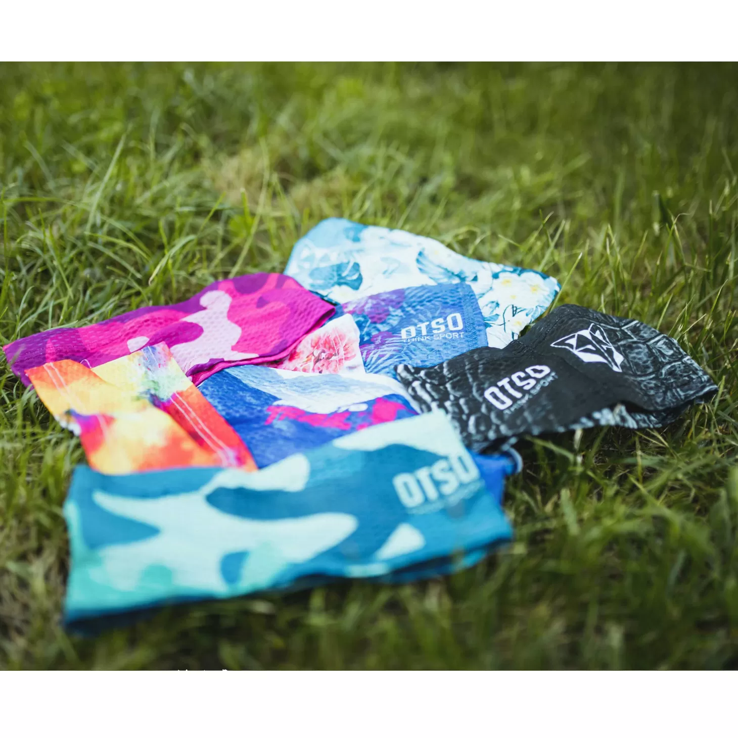 Shop Cinta de cabeza UltraLight - Floral Blue Cintas De Cabeza Ultra Ligeras | Cintas De Cabeza Ultra Ligeras