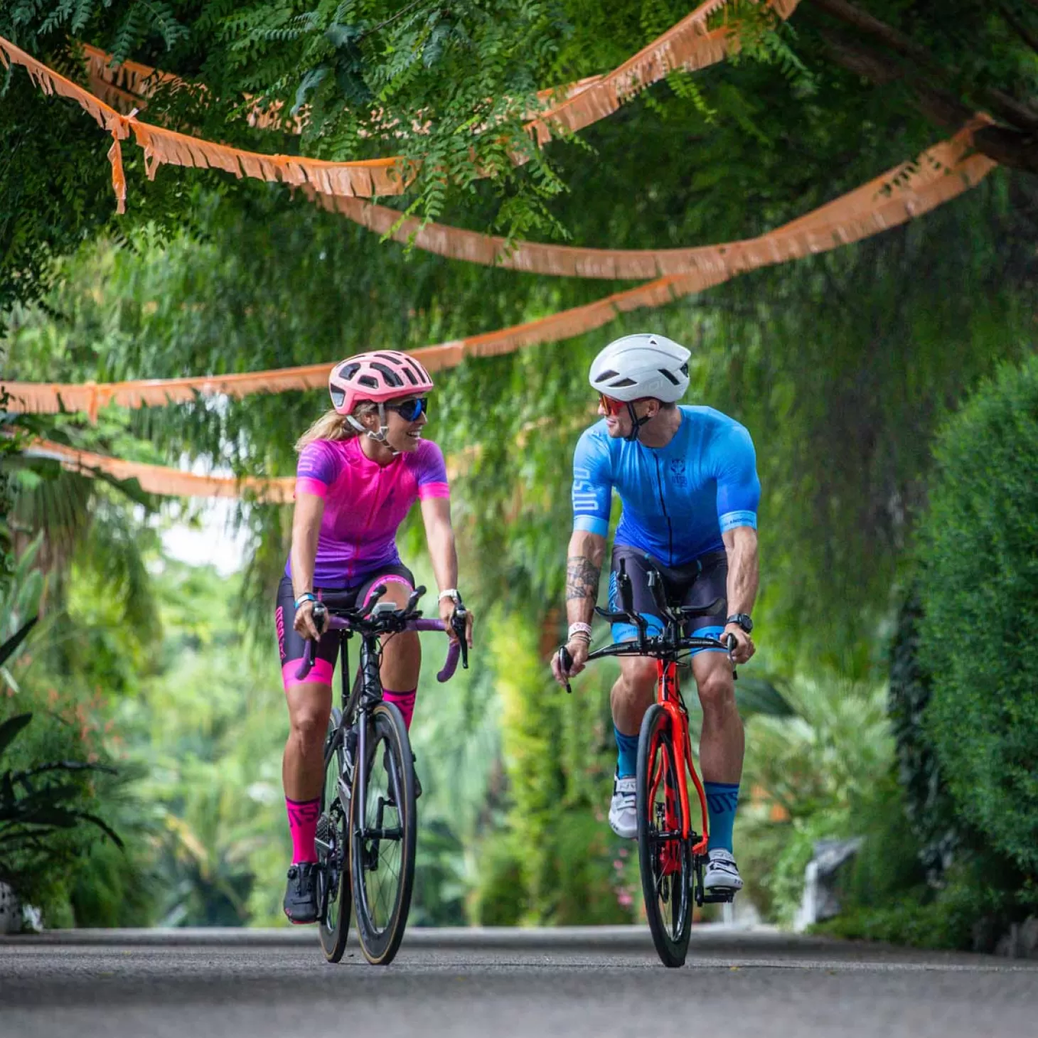 Hot Culotte de ciclismo mujer - Fluo Blue (Outlet) Mujer Culottes Para Mujer
