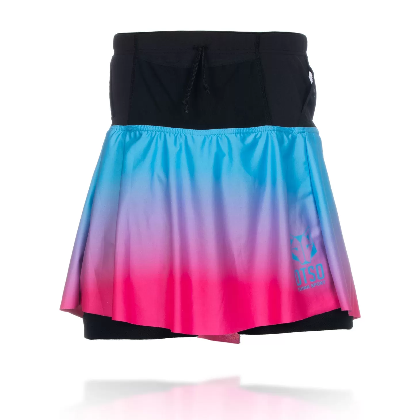 Hot Falda mujer - Light Blue & Fluo Pink Faldas