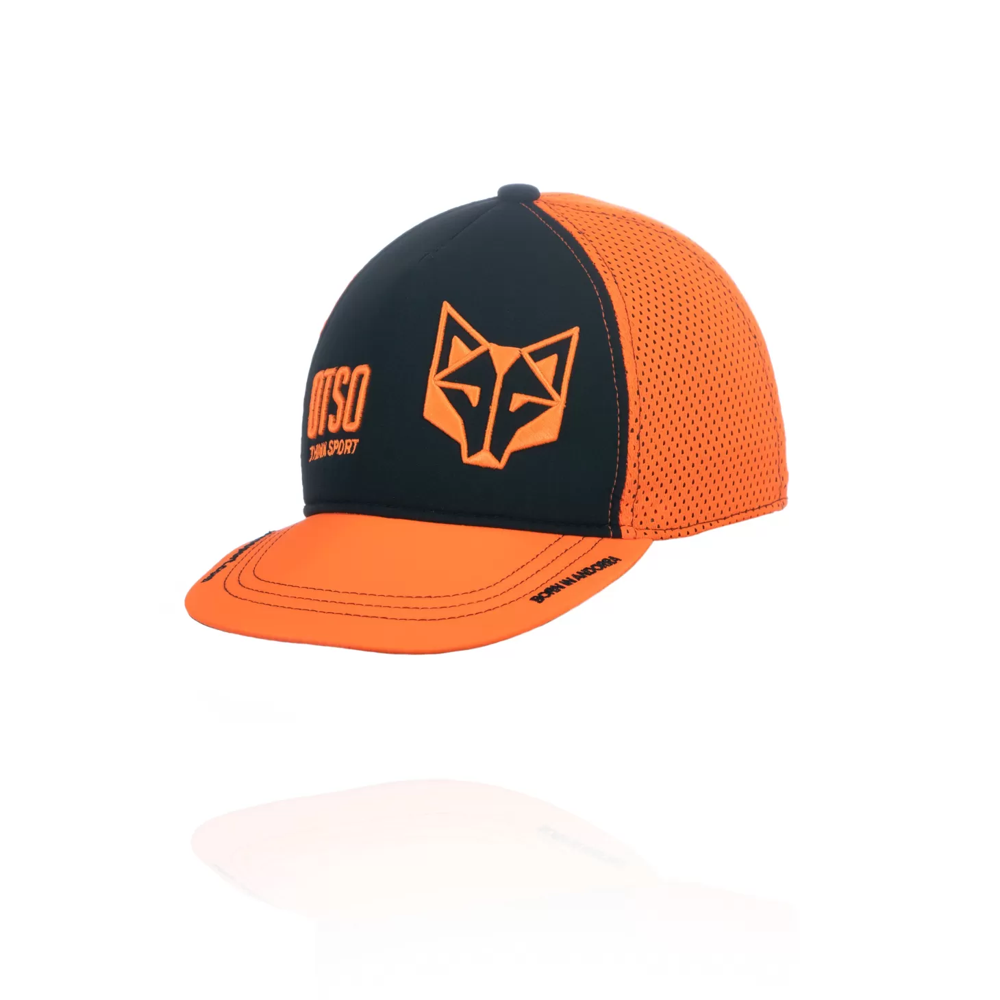 Store Gorra snapback - Black & Fluo Orange Gorras | Gorras Para Correr