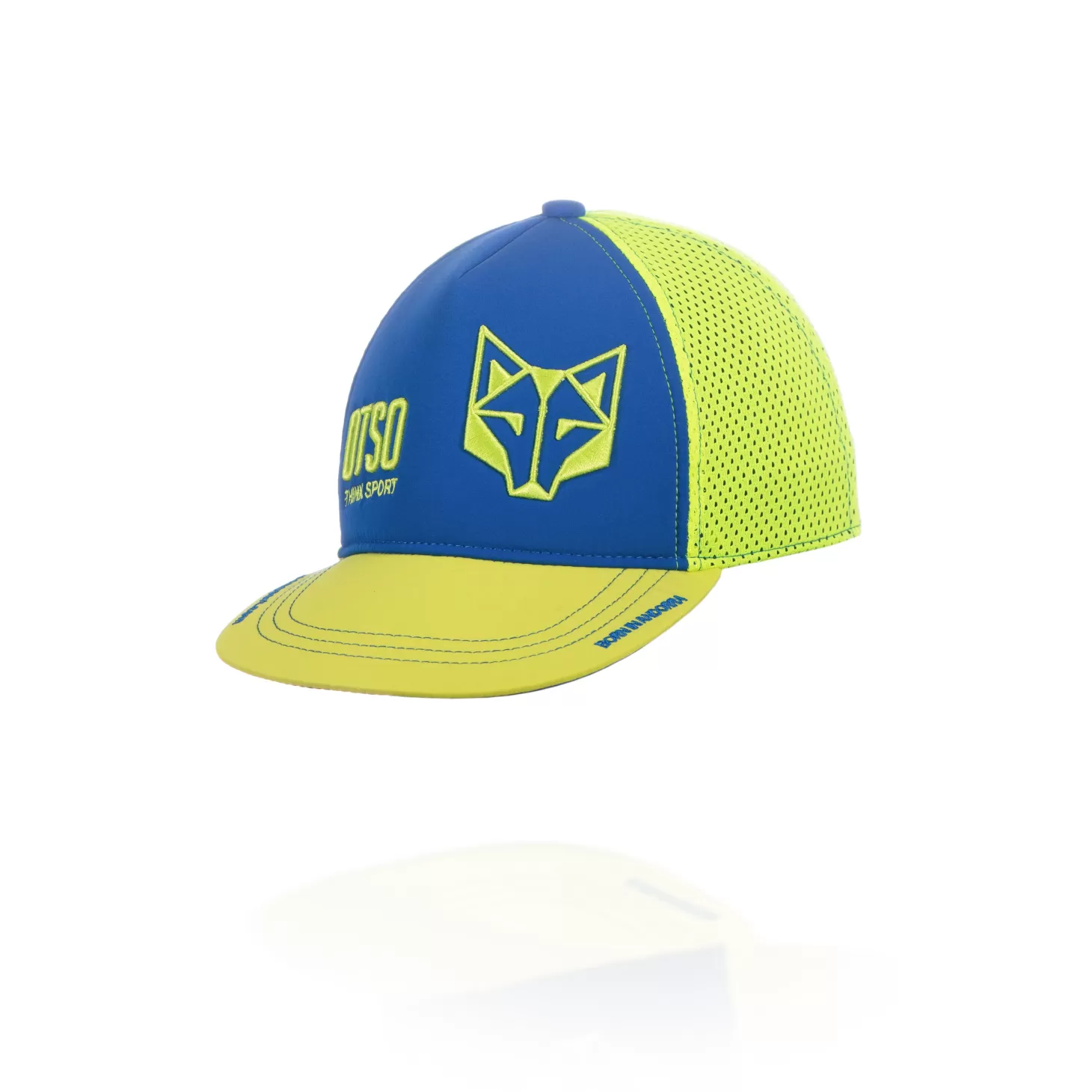 Sale Gorra snapback - Electric Blue & Fluo Yellow Gorras | Gorras Para Correr