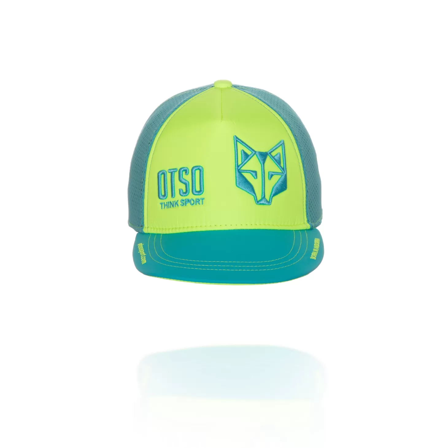 Shop Gorra snapback - Yellow & Light Blue Gorras | Gorras Para Correr