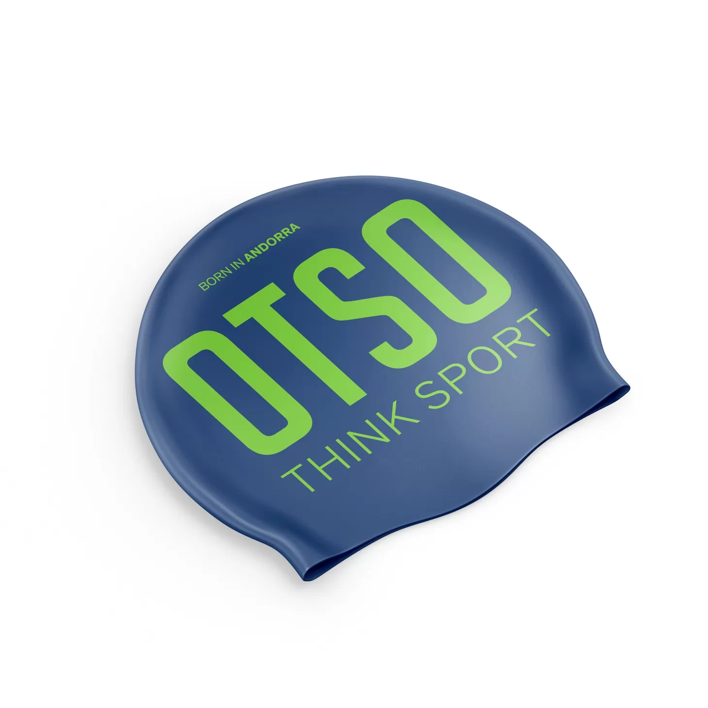 Online Gorro de natación - Electric Blue & Fluo Green Gorro De Natación