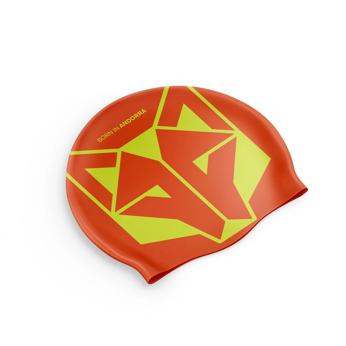 Cheap Gorro de natación - Fluo Orange & Fluo Yellow Gorro De Natación