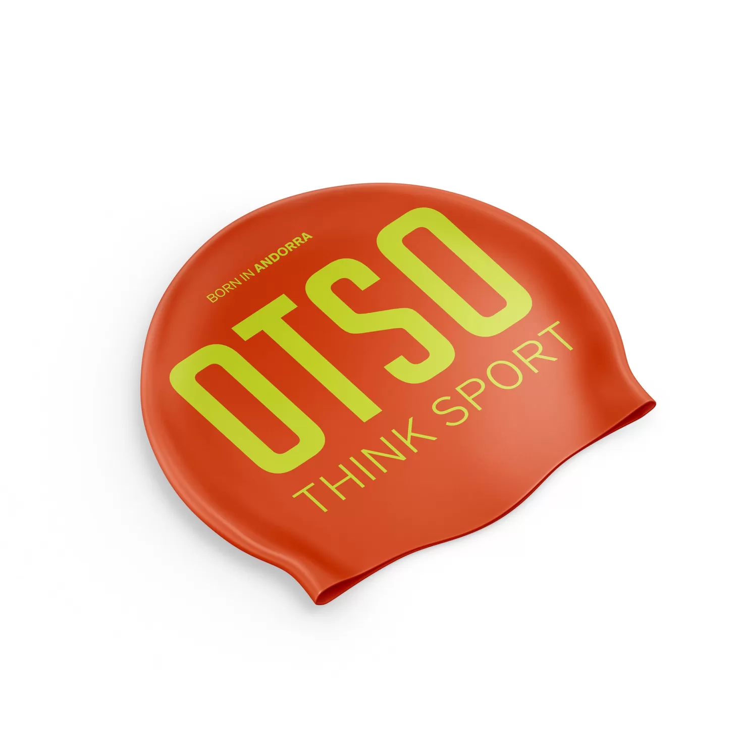 Cheap Gorro de natación - Fluo Orange & Fluo Yellow Gorro De Natación