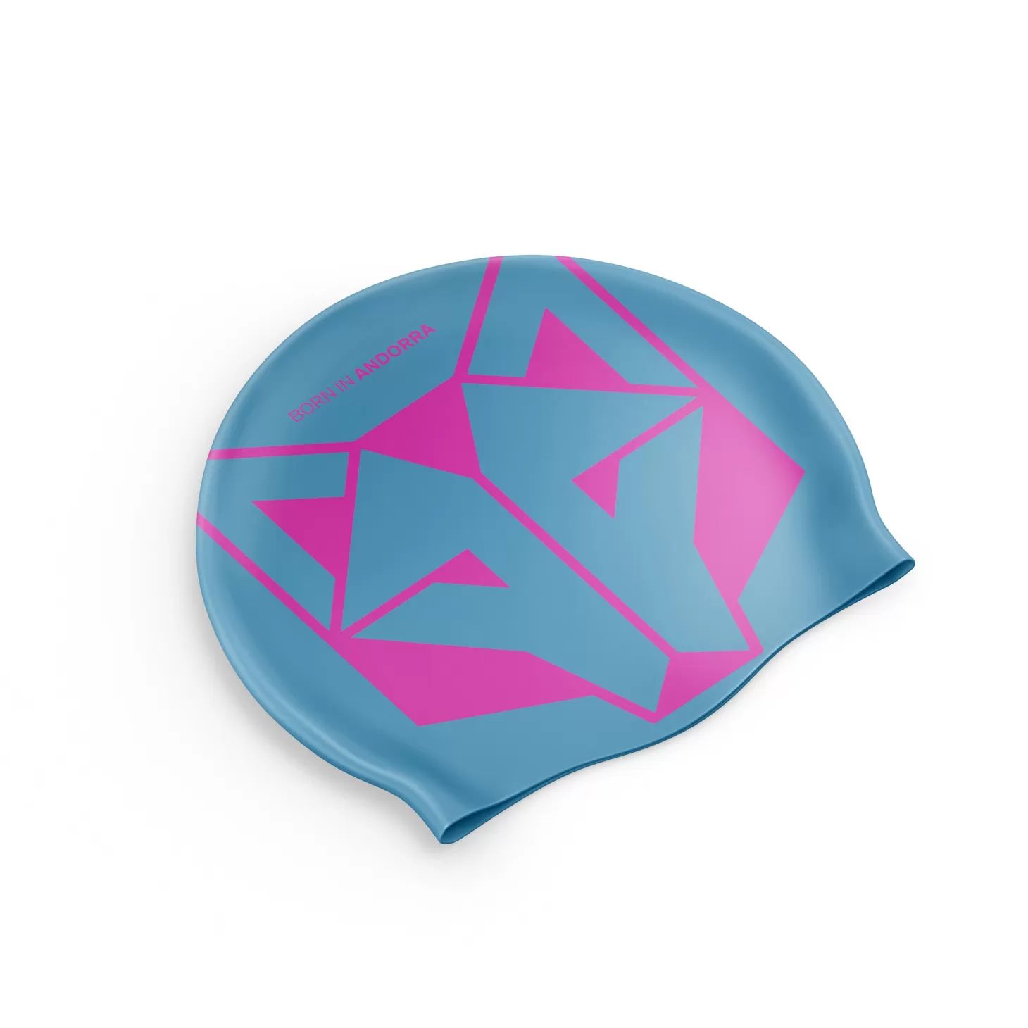 Clearance Gorro de natación - Light Blue & Fluo Pink Gorro De Natación