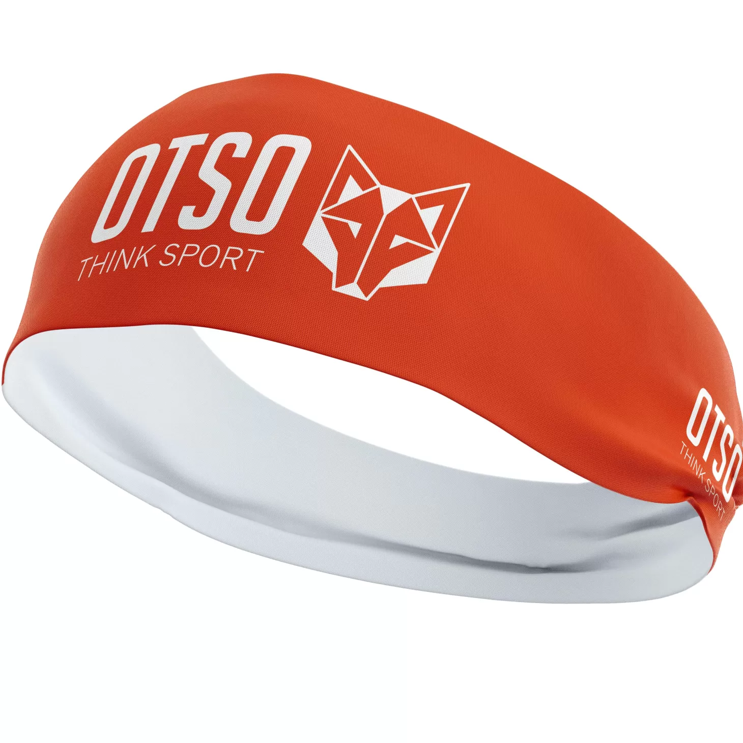 New Headband Fluo Orange / White - Cintas De Cabeza | Cintas De Cabeza