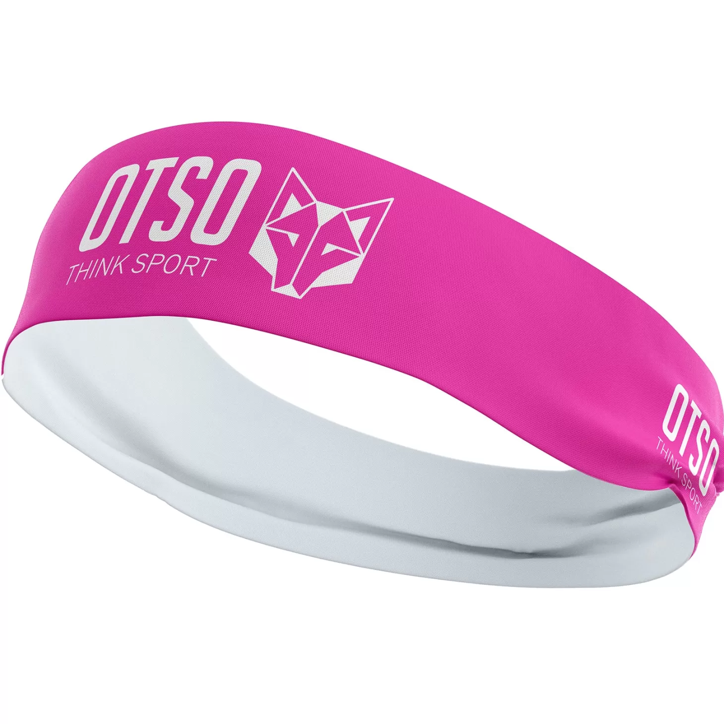 Best Headband Fluo Pink / White - Cintas De Cabeza | Cintas De Cabeza