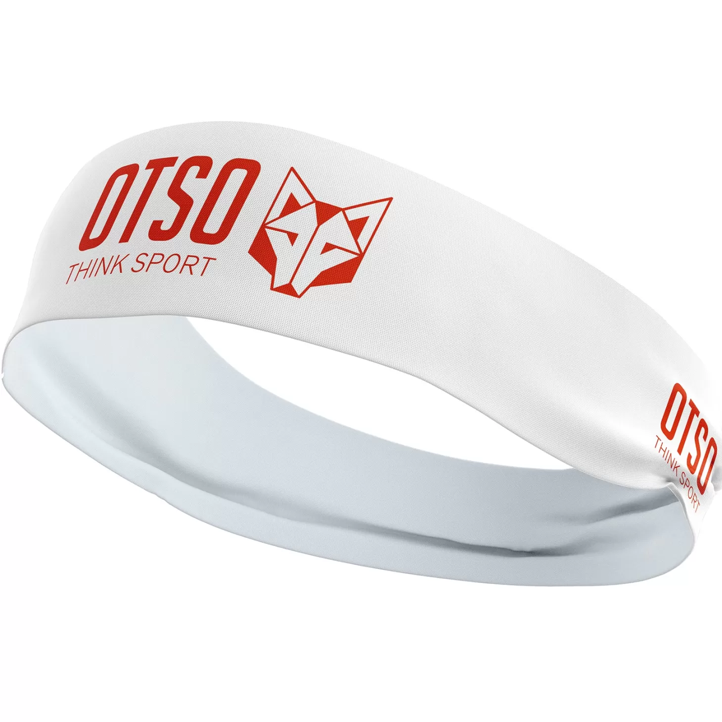 Fashion Headband White / Fluo Orange - Cintas De Cabeza | Cintas De Cabeza
