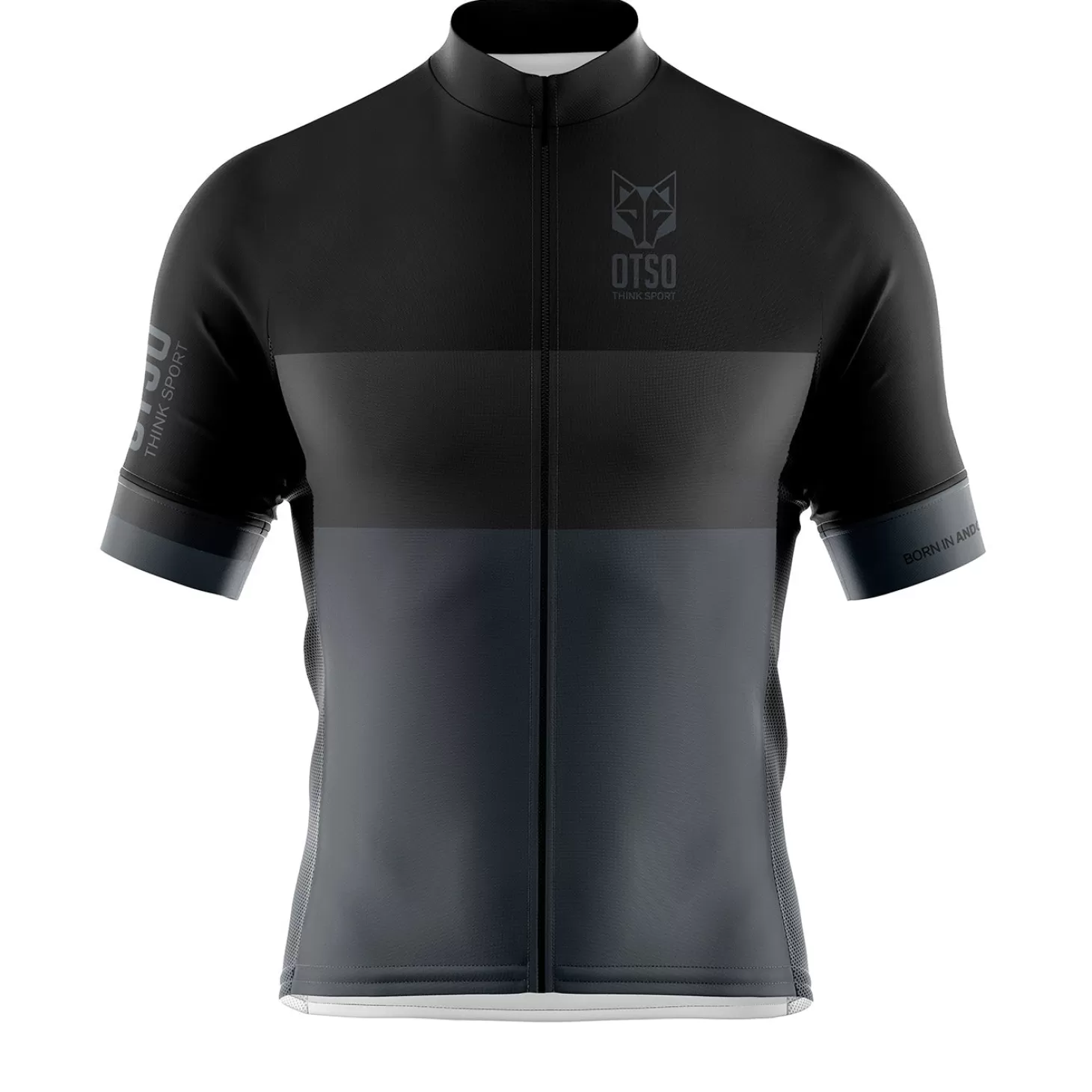 Flash Sale Maillot de ciclismo manga corta hombre - Black Hombre Maillots De Ciclismo Para Hombres