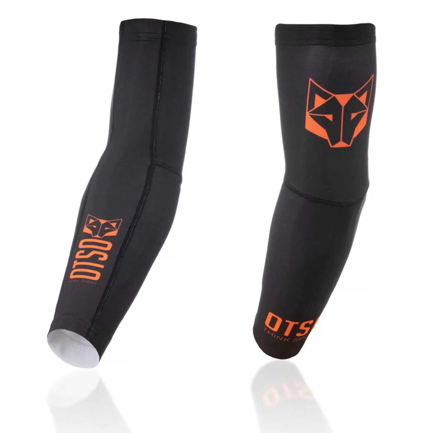 Best Manguitos - Black & Fluo Orange Manguitos | Manguitos