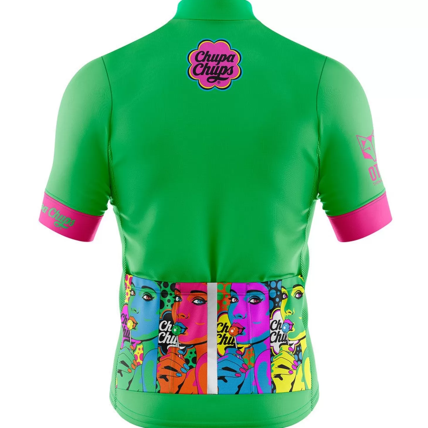 Sale MEN'S SHORT SLEEVE CYCLING JERSEY CHUPA CHUPS WARHOOL - Hombre Maillots De Ciclismo Para Hombres
