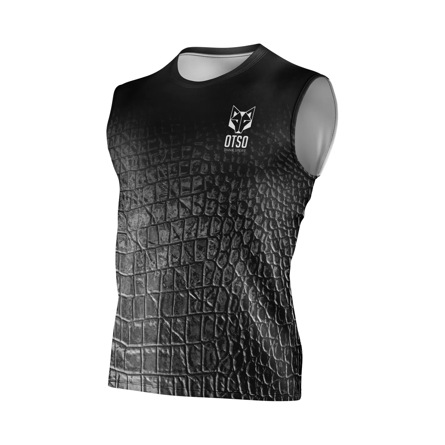 New Men's Singlet Black Snake - Hombre Camisetas Sin Manga Hombre Para Running