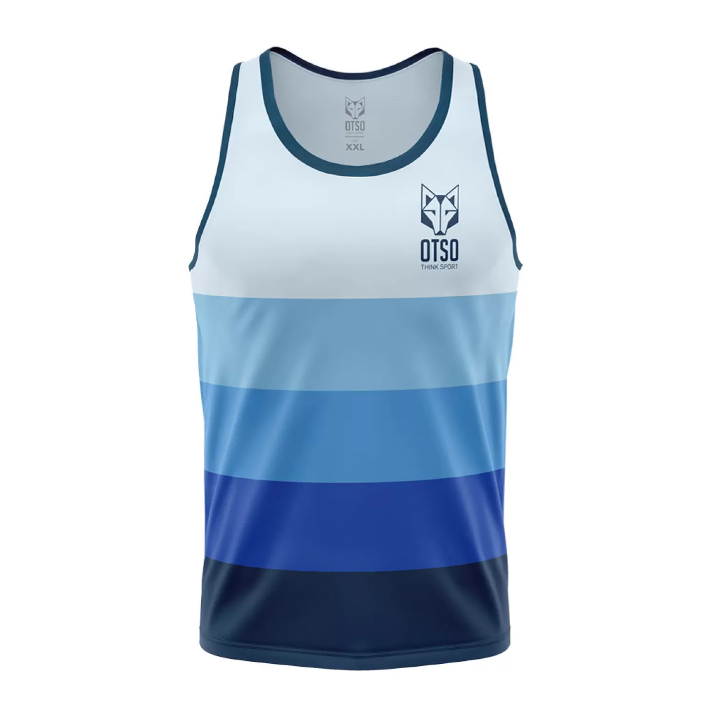 Shop Men's Singlet Blue - Hombre Camisetas Sin Manga Hombre Para Running