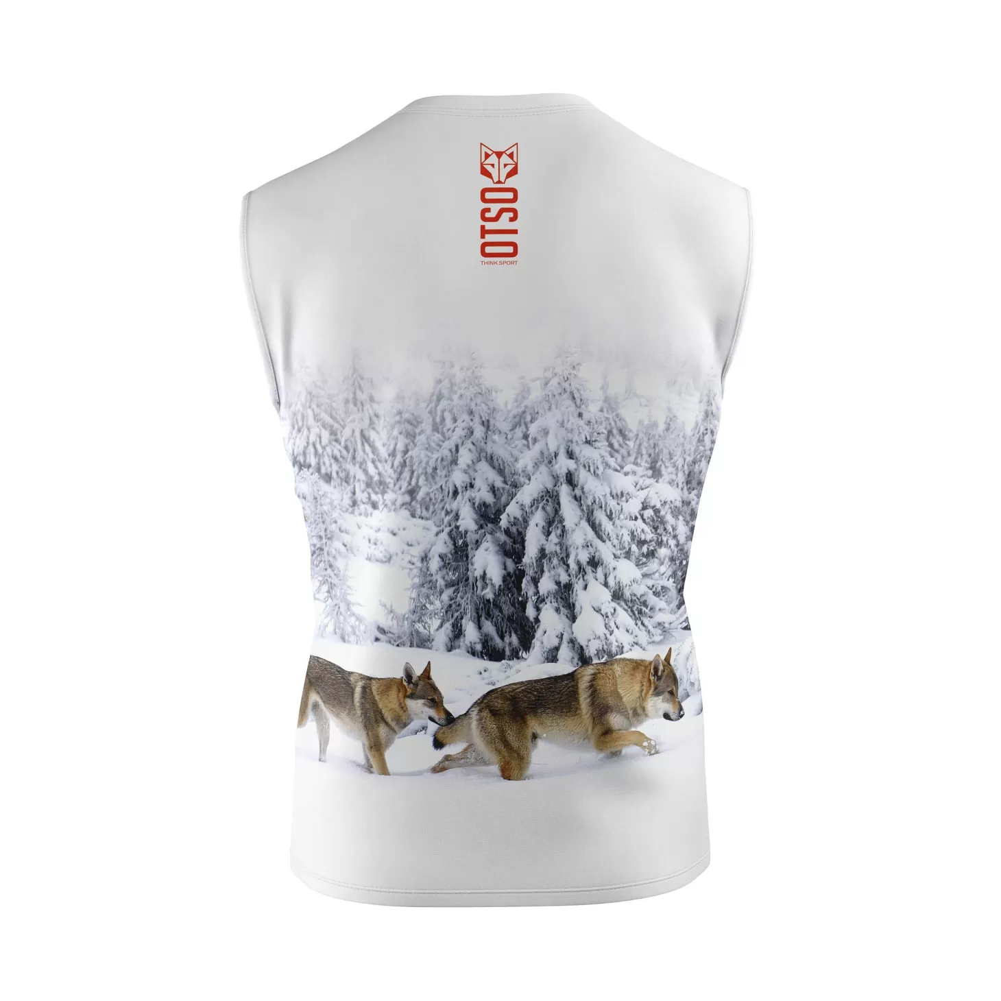 Shop Men's Singlet Wolf - Hombre Camisetas Sin Manga Hombre Para Running