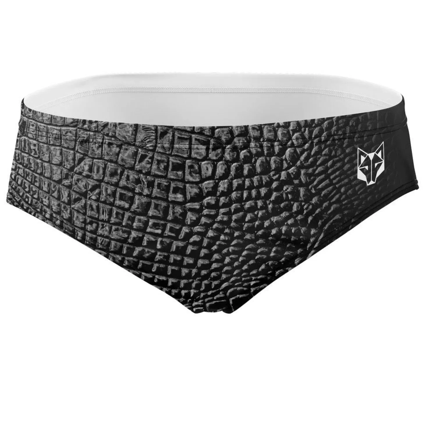 Discount Men's Swimsuit Black Snake - Hombre Bañadores Slip Hombre