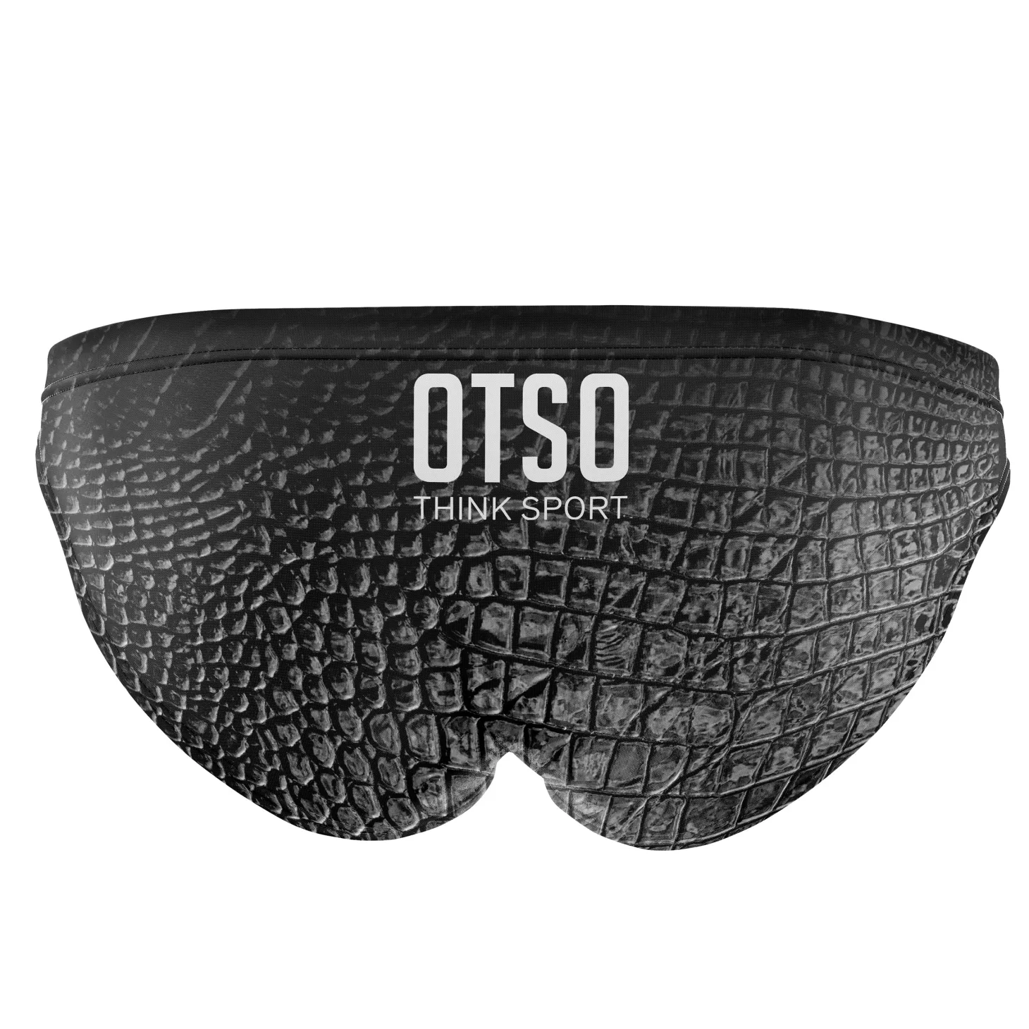 Discount Men's Swimsuit Black Snake - Hombre Bañadores Slip Hombre