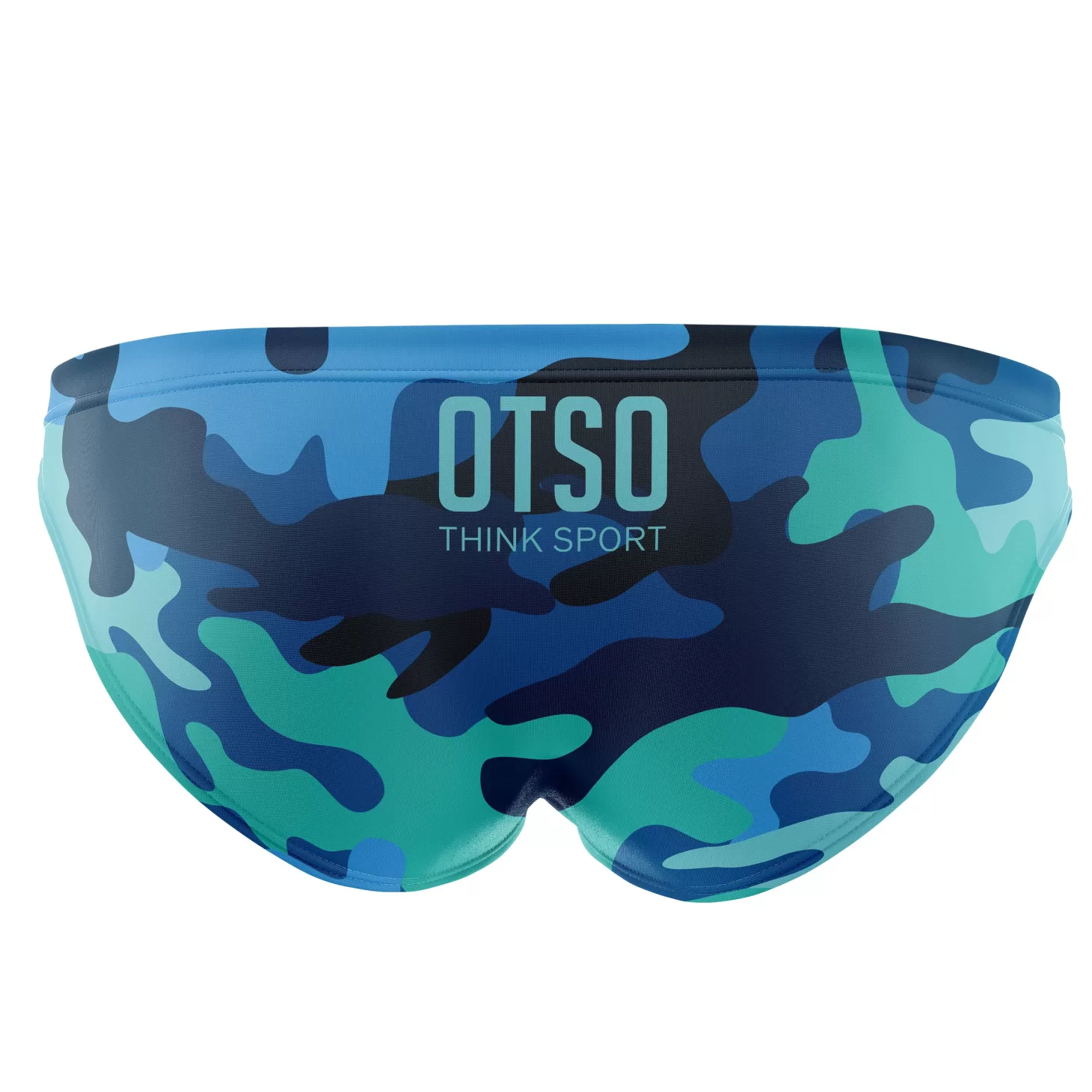 Best Men's Swimsuit Blue Camo - Hombre Bañadores Slip Hombre